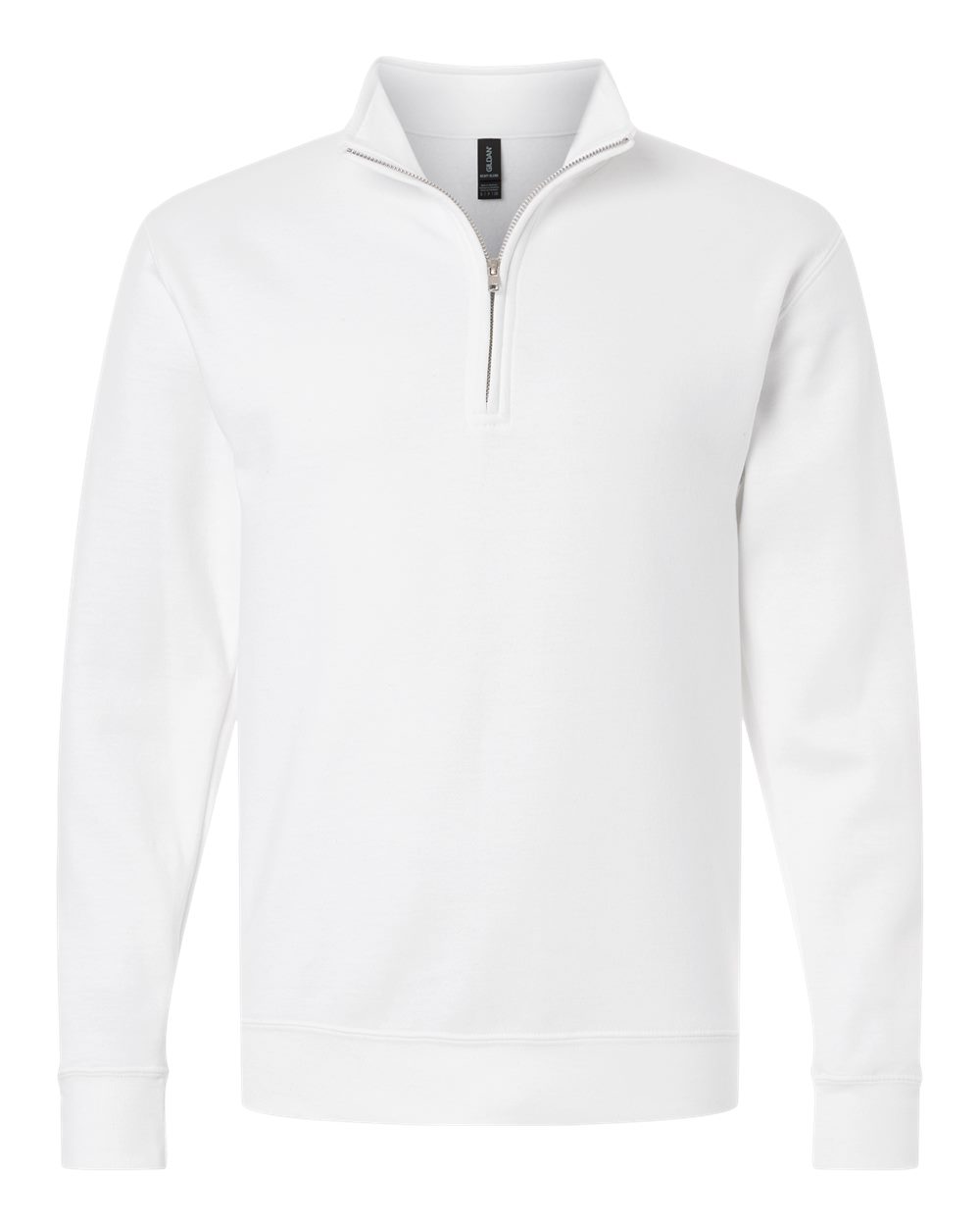 Gildan 18810 — Unisex Heavy Blend™ Quarter-Zip Sweatshirt — White