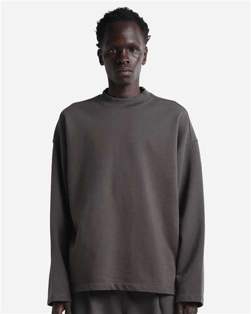 Shaka Wear SHGTL - Unisex Garment-Dyed Terry Long Sleeve Tee