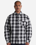 Shaka Wear SHPJK - Unisex Plaid Jacket 2.0 - Black