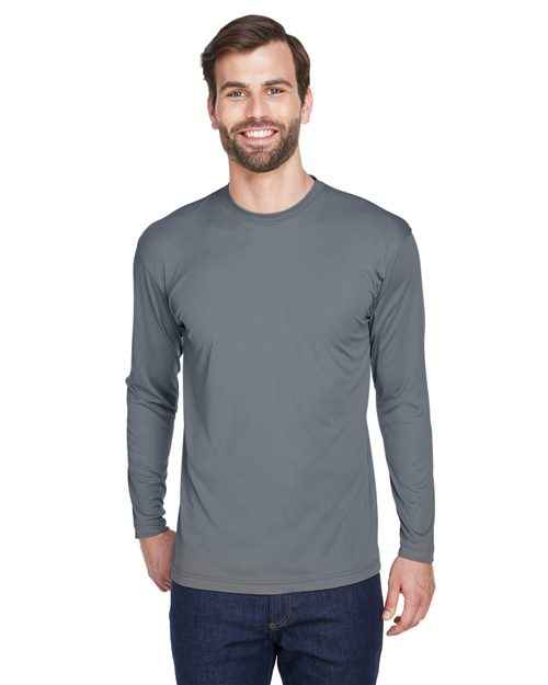 UltraClub 8422 - Men's Cool & Dry Sport Long Sleeve Performance Interlock T-Shirt