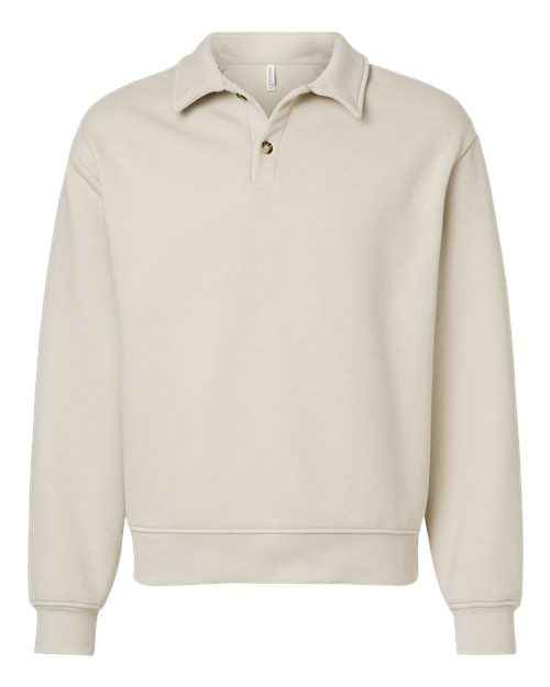 BELLA + CANVAS 4741 - Unisex 10 oz. Heavyweight Polo Sweatshirt