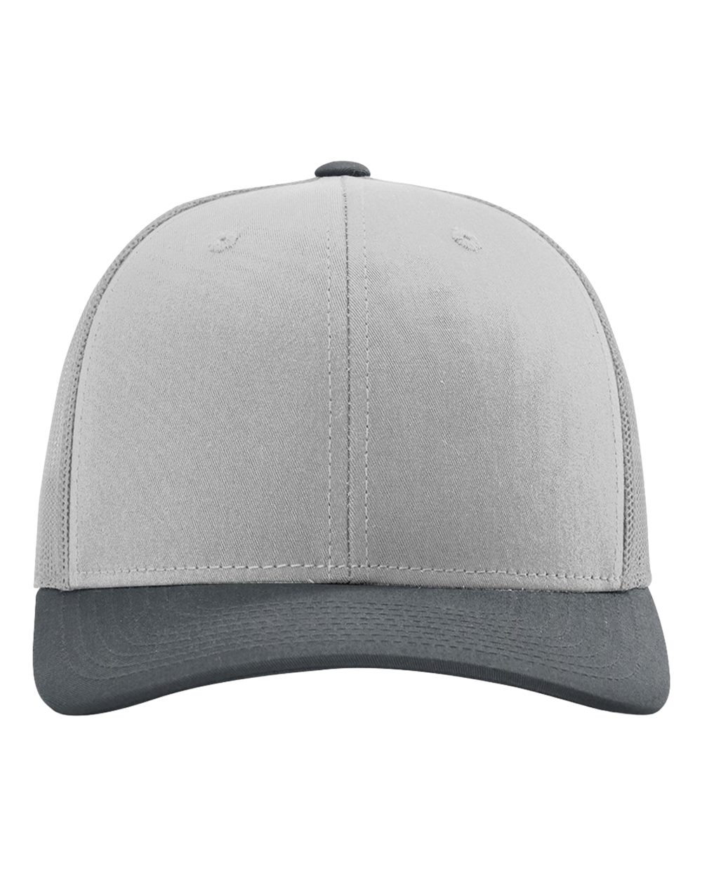 Richardson 112 - Snapback Trucker Cap - Light Grey/ Gunmetal CMB