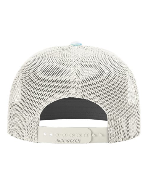 Richardson 168P - Printed Seven-Panel Trucker Cap Richardson