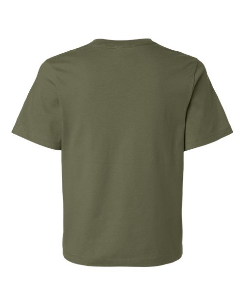 BELLA + CANVAS 6110 - Women's 6 oz. Heavyweight Tee - Military Green