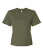 BELLA + CANVAS 6110 - Women's 6 oz. Heavyweight Tee - Military Green