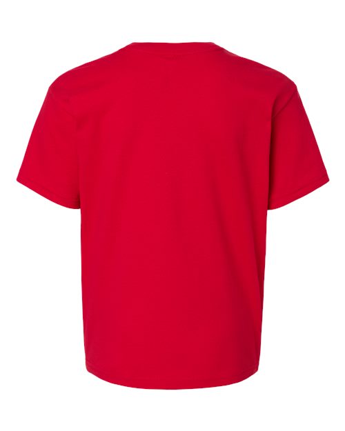 BELLA + CANVAS 3010Y - Youth 6 oz. Heavyweight Tee - Red