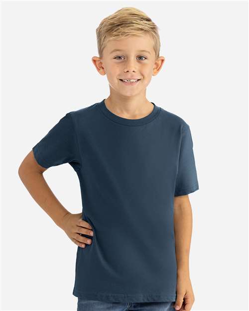 Next Level 3310 - Youth Cotton T-Shirt - Indigo