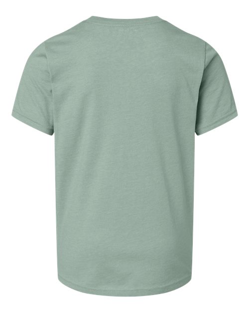 Next Level 3312 - Youth CVC T-Shirt - Heather Seafoam