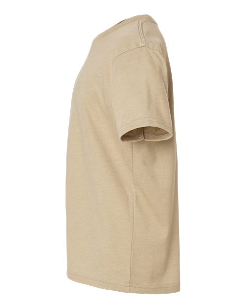 Next Level 3312 - Youth CVC T-Shirt - Heather Tan