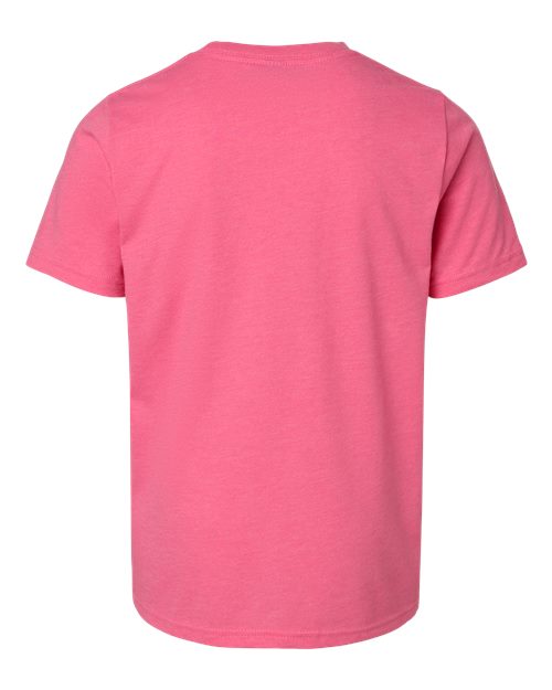 Next Level 3312 - Youth CVC T-Shirt - Hot Pink