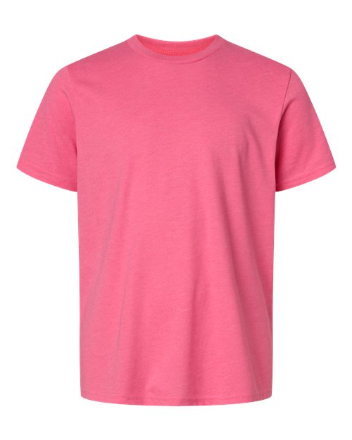 Next Level 3312 - Youth CVC T-Shirt - Hot Pink