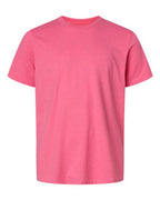 Next Level 3312 - Youth CVC T-Shirt - Hot Pink