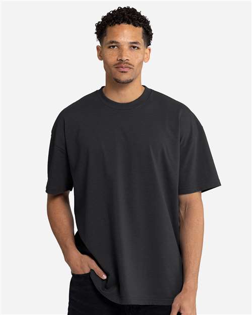 Next Level 7200 - Heavyweight T-Shirt - Heather Graphite Black
