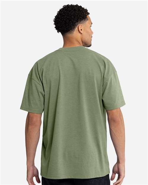 Next Level 7200 - Heavyweight T-Shirt - Heather Light Olive