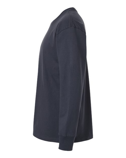 Next Level 7211 - Unisex Heavyweight Long Sleeve T-Shirt - Harbor Blue