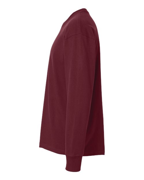 Next Level 7211 - Unisex Heavyweight Long Sleeve T-Shirt - Maroon