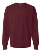 Next Level 7211 - Unisex Heavyweight Long Sleeve T-Shirt - Maroon
