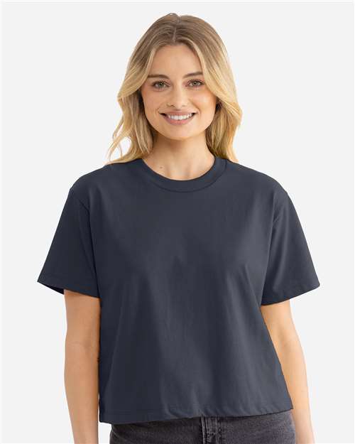 Next Level 7610 - Women's Heavyweight Boxy T-Shirt - Harbor Blue