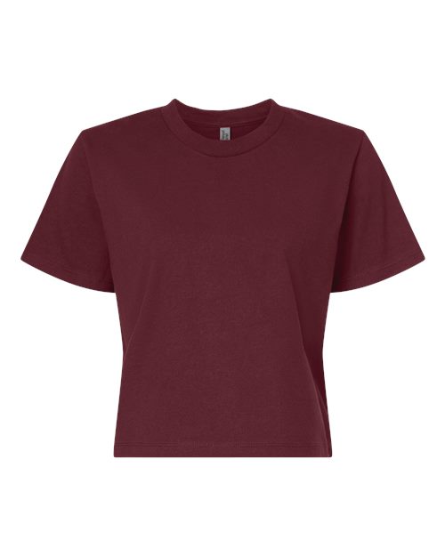 Next Level 7610 - Women's Heavyweight Boxy T-Shirt - Maroon