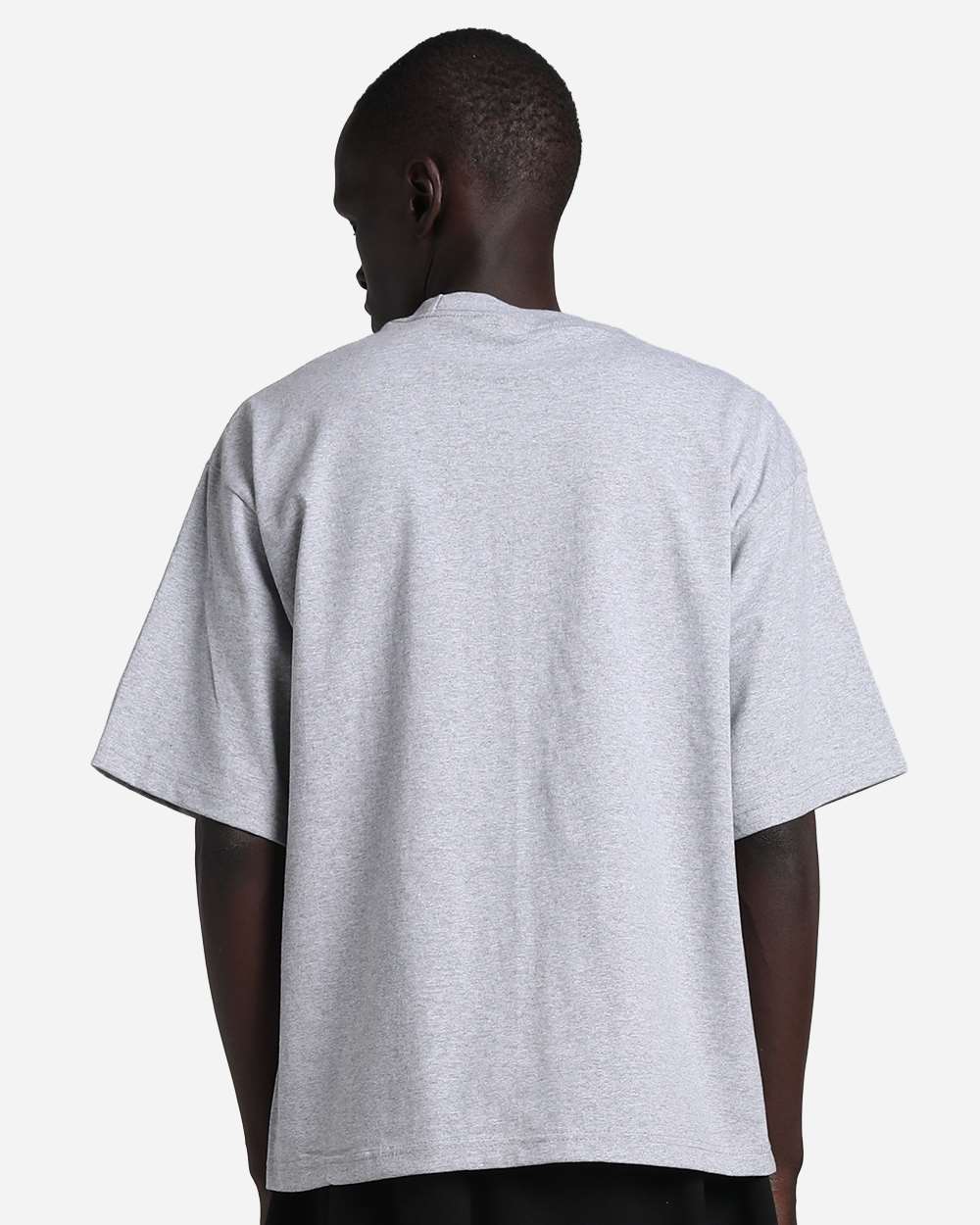 Shaka Wear SHMCS - Unisex Max Heavyweight Cropped Tee - Heather Grey