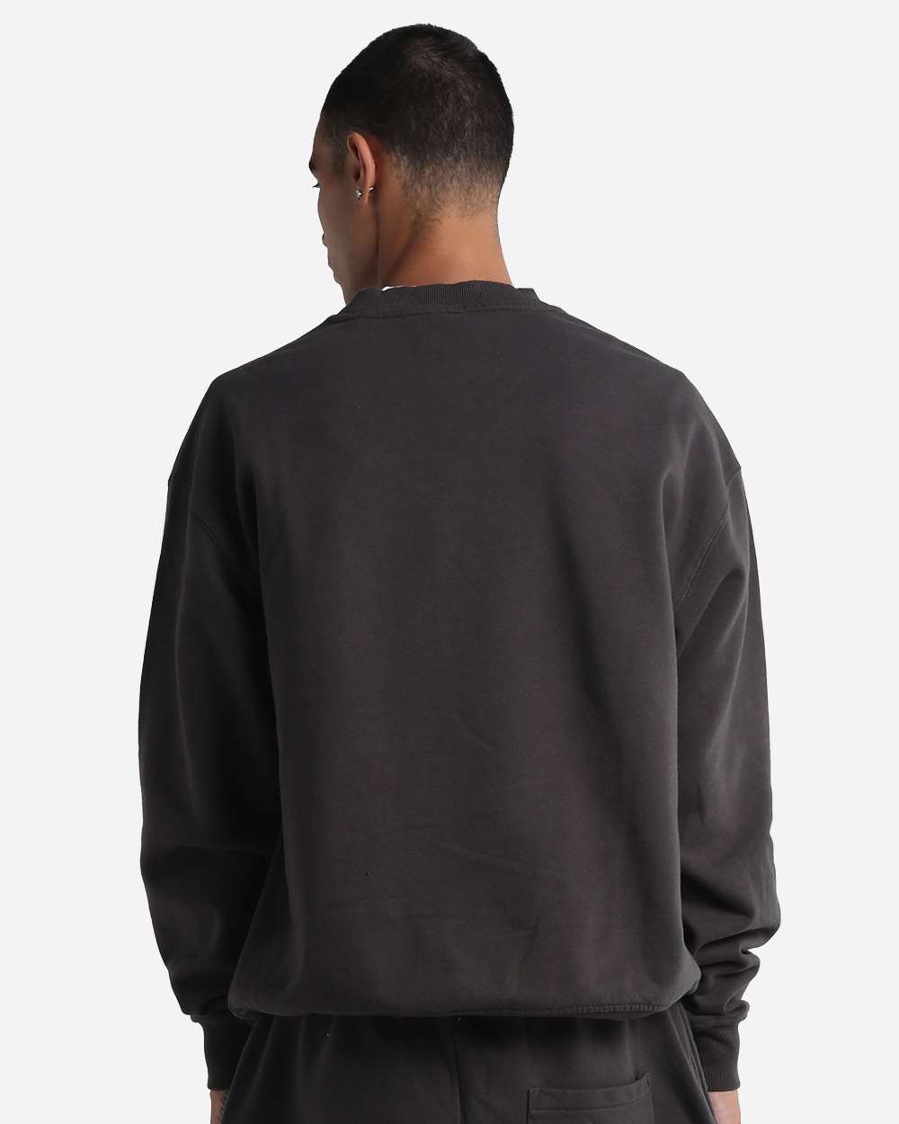 Shaka Wear SHGMC - Unisex Max Heavy Garment-Dyed Crewneck Sweatshirt - Shadow