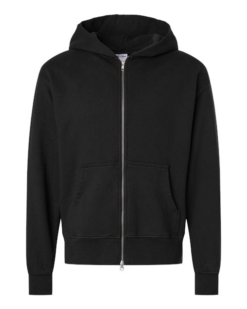 Shaka Wear SHGMZ - Unisex Max Heavy Garment-Dyed Full-Zip Hoodie Sweatshirt