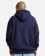 Shaka Wear SHGMZ - Unisex Max Heavy Garment-Dyed Full-Zip Hoodie Sweatshirt - Navy