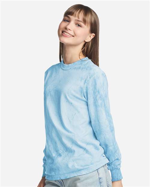 Comfort Colors 6045 - Unisex ColorblastTM Long Sleeve T-Shirt - Fiji Blue