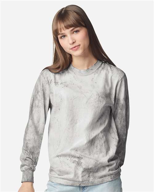 Comfort Colors 6045 - Unisex ColorblastTM Long Sleeve T-Shirt - Smoke