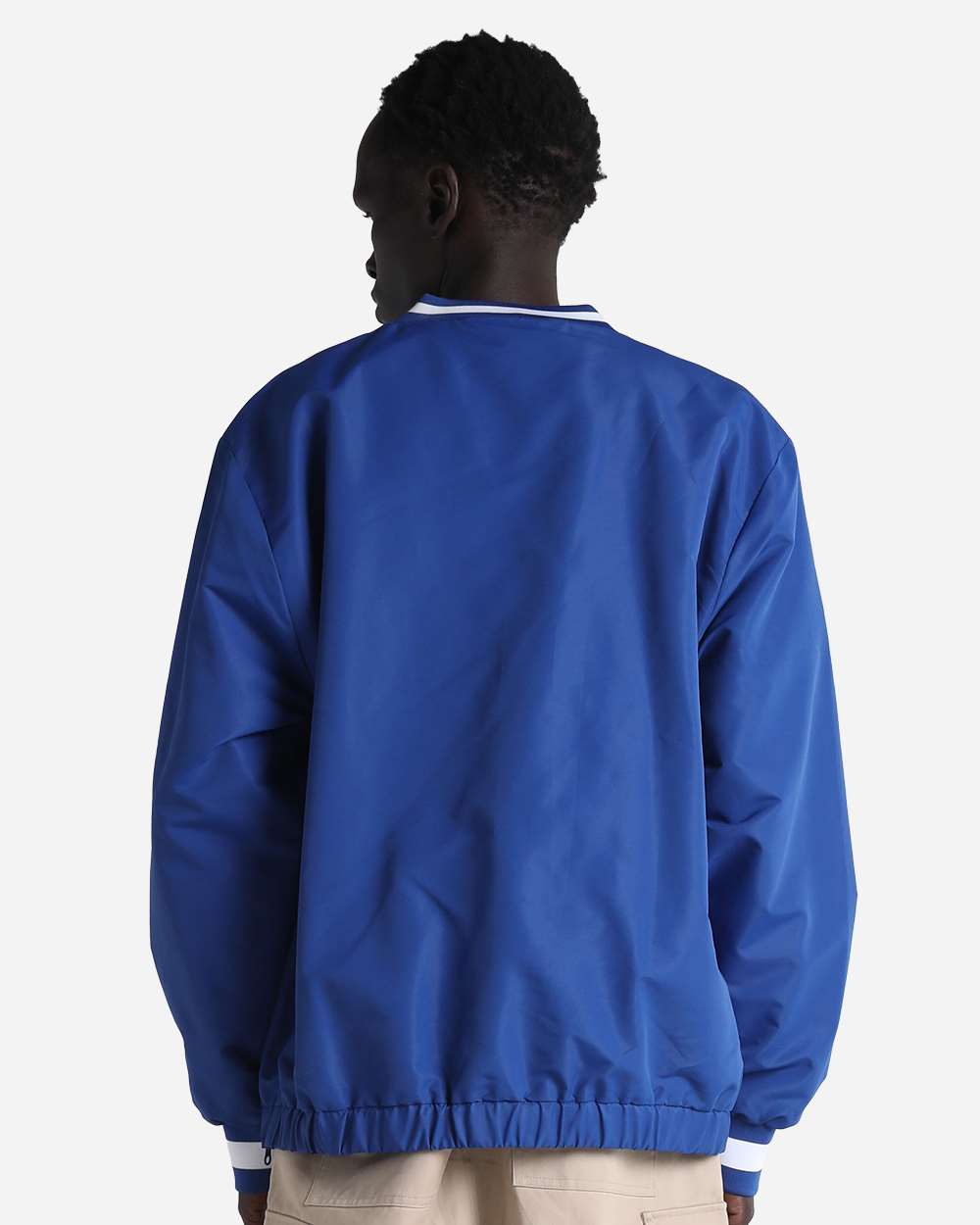 Shaka Wear SHCNW - Unisex Crewneck Windbreaker - Royal