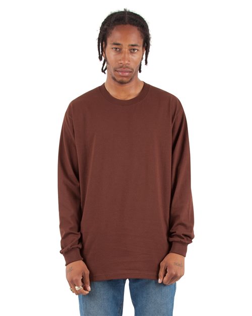 Shaka Wear SHMHLST - Unisex Tall Max Heavyweight Long Sleeve Tee