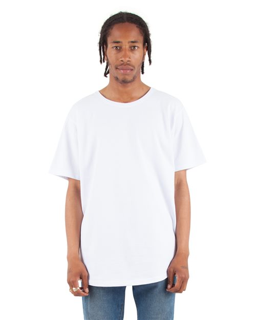 Shaka Wear SHCLT - Unisex Curved Hem Long Tee