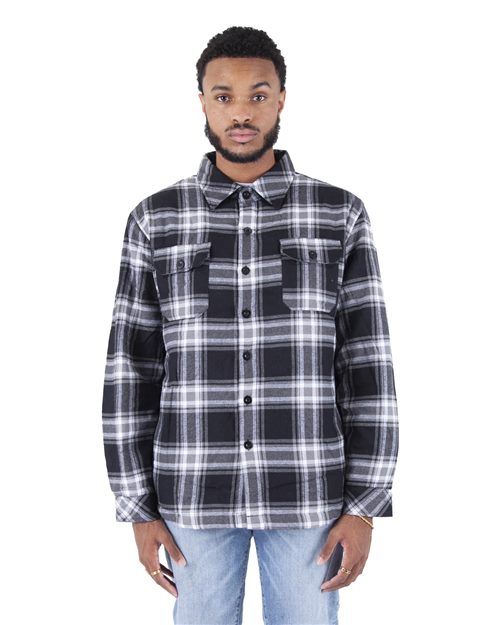 Shaka Wear SHPFJ - Unisex Plaid Jacket