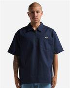 Shaka Wear SHQZWS - Unisex Quarter-Zip Short Sleeve Work Shirt