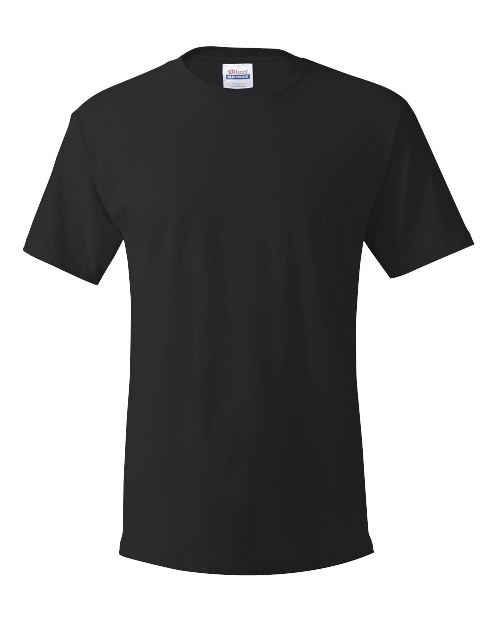 Hanes 5280 - Unisex Essential-T T-Shirt — Black (flat)