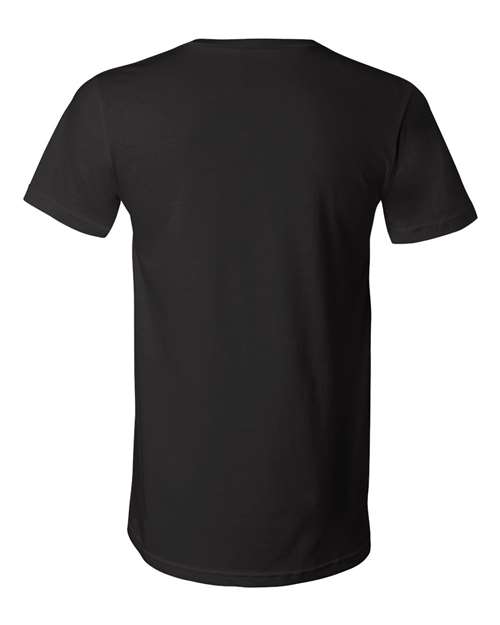 BELLA + CANVAS 3005 - Unisex Jersey V-Neck Tee - Black