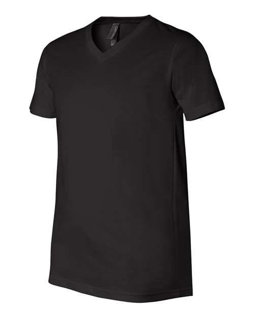BELLA + CANVAS 3005 - Unisex Jersey V-Neck Tee - Black