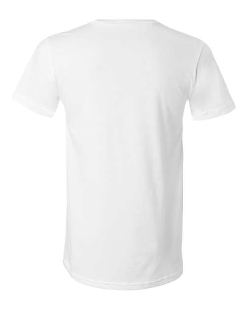 BELLA + CANVAS 3005 - Unisex Jersey V-Neck Tee - White