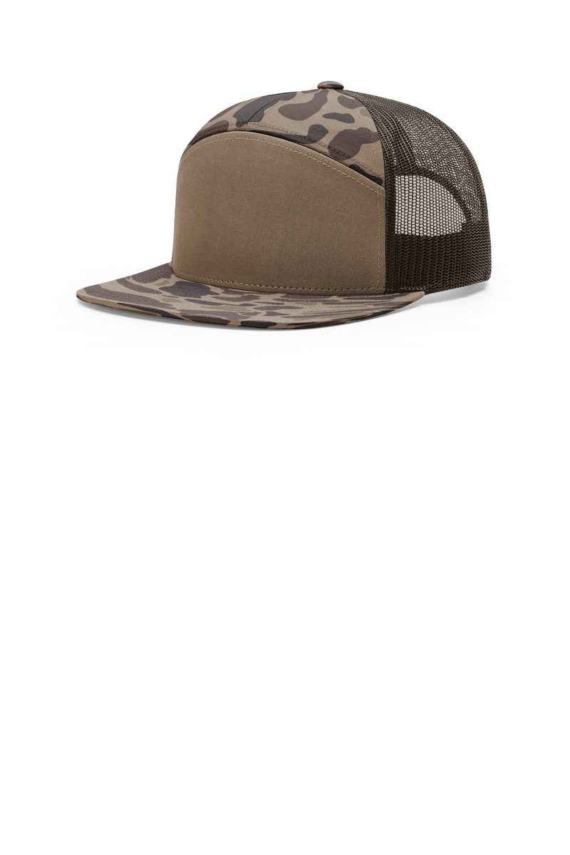 Richardson 168P - Printed Seven-Panel Trucker Cap