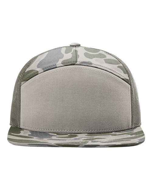 Richardson 168P - Printed Seven-Panel Trucker Cap