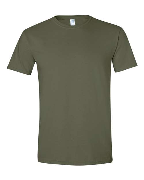 Gildan 64000 - Unisex Softstyle T-Shirt - Military Green