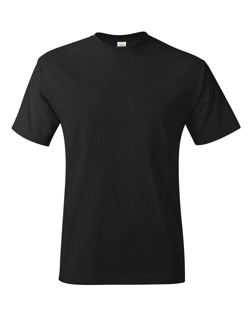 Hanes 5250 - Unisex Authentic T-Shirt — Black (flat)