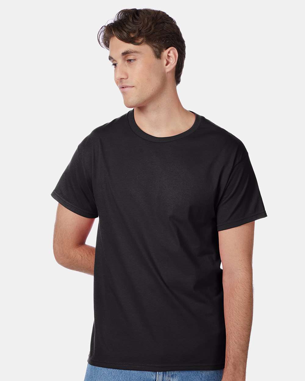 Hanes 5250 - Unisex Authentic T-Shirt — Black