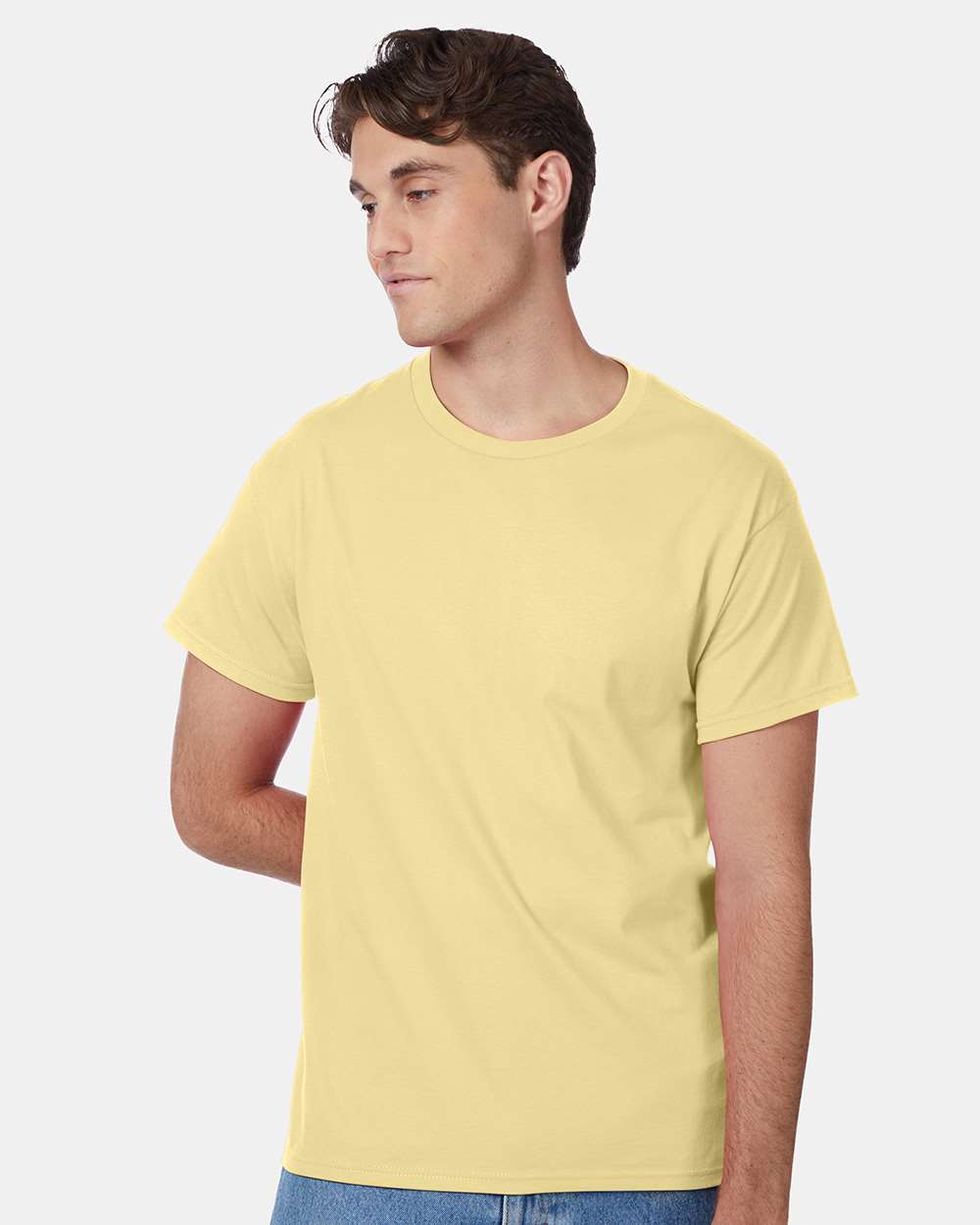 Hanes 5250 - Unisex Authentic T-Shirt — Daffodil Yellow