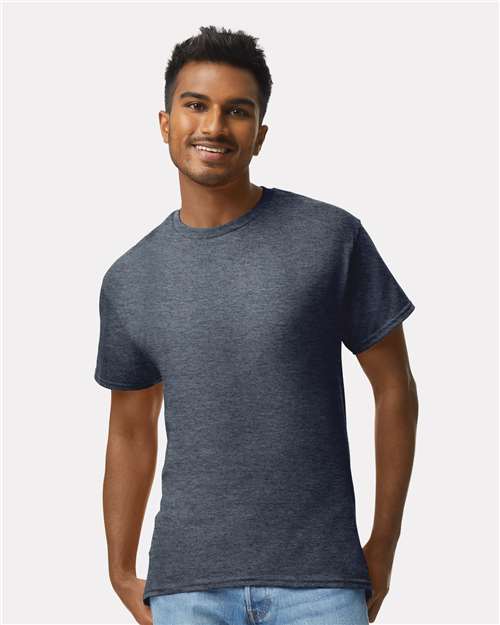 Gildan 2000 - Unisex Ultra Cotton T-Shirt - Heather Navy