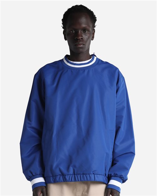 Shaka Wear SHCNW - Unisex Crewneck Windbreaker