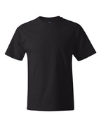 Hanes 5180 - Unisex Beefy-T® T-Shirt — Black (flat)