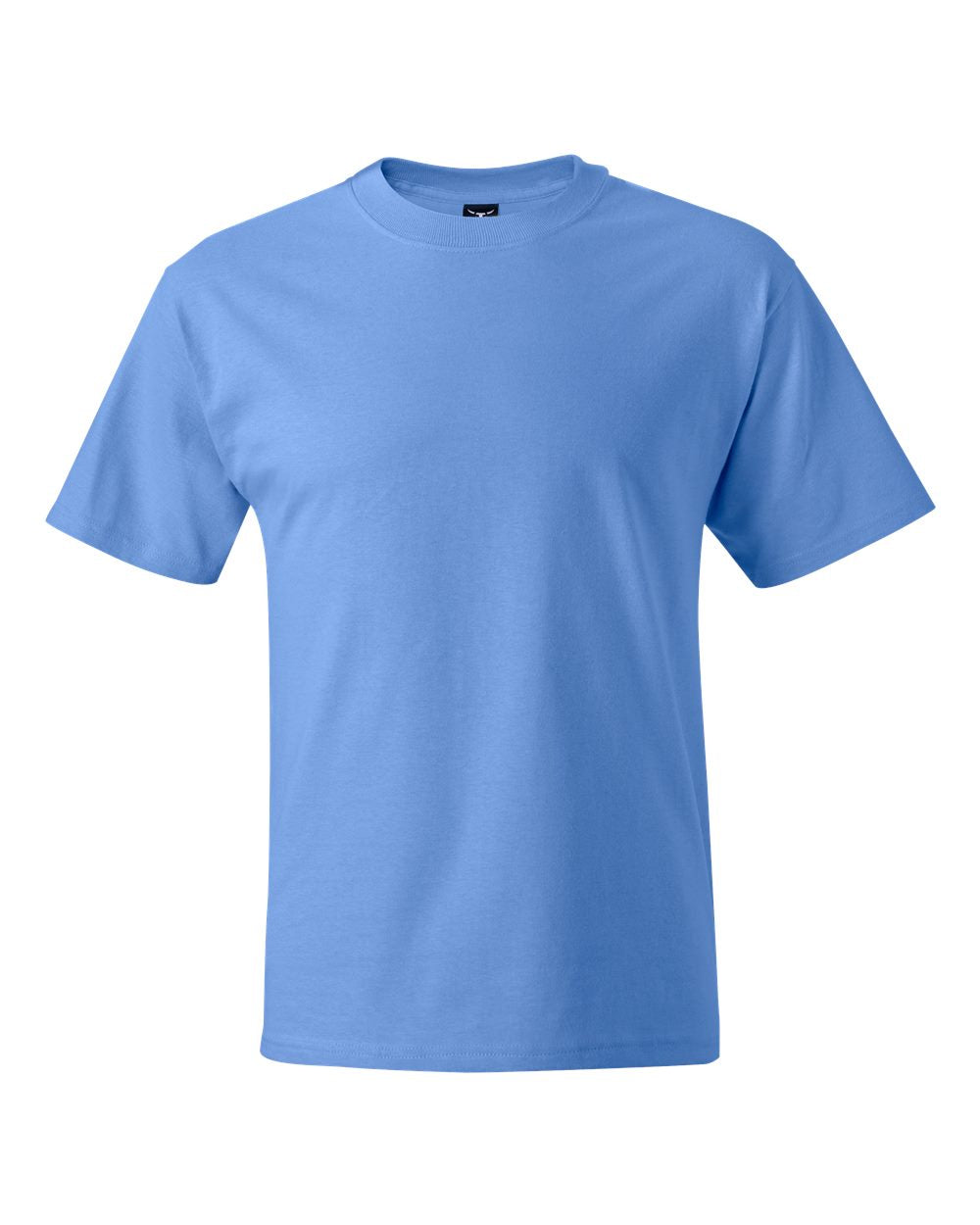 Hanes 5180 - Unisex Beefy-T® T-Shirt — Carolina Blue (flat)