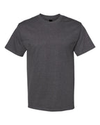Hanes 5180 - Unisex Beefy-T® T-Shirt — Charcoal Heather (flat)