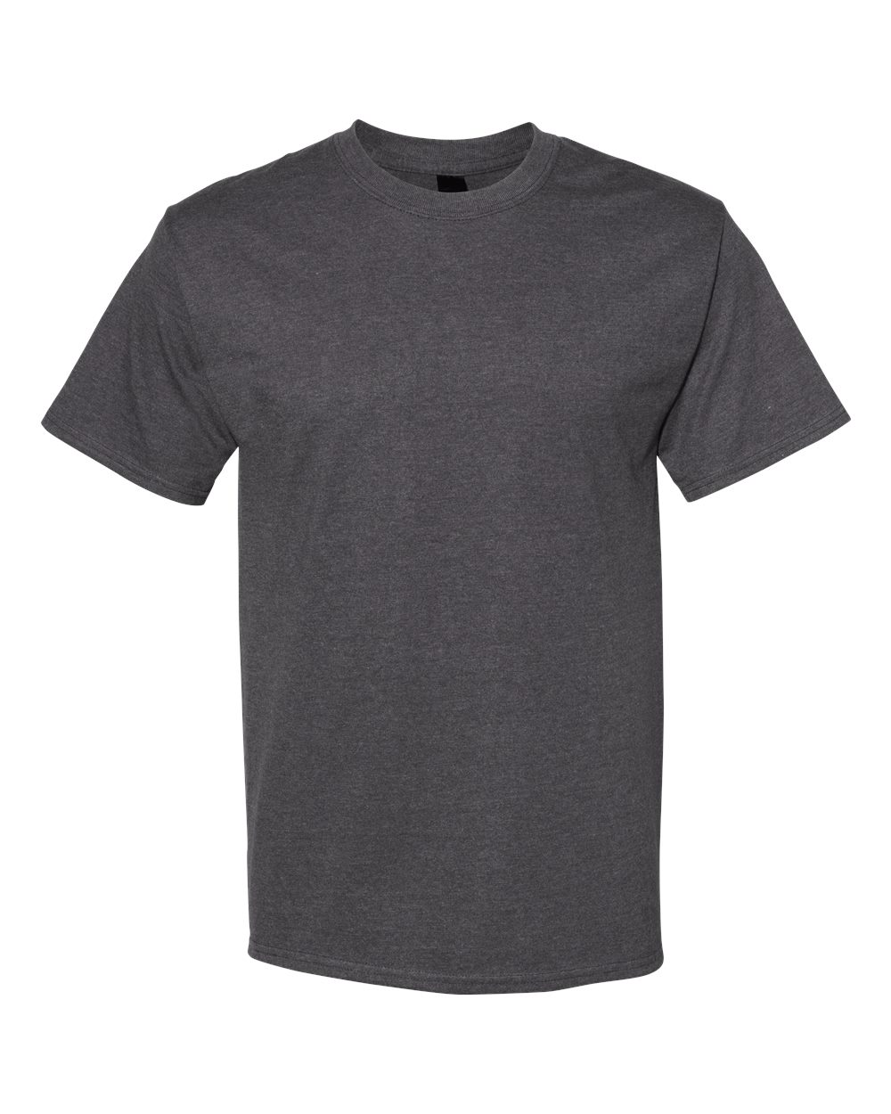 Hanes 5180 - Unisex Beefy-T® T-Shirt — Charcoal Heather (flat)
